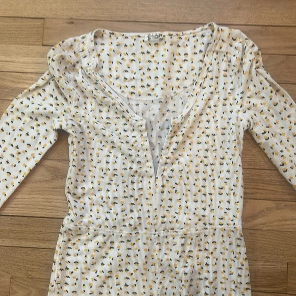 062 Free People Intimately Home Alone Pajamas NWOT Size XS