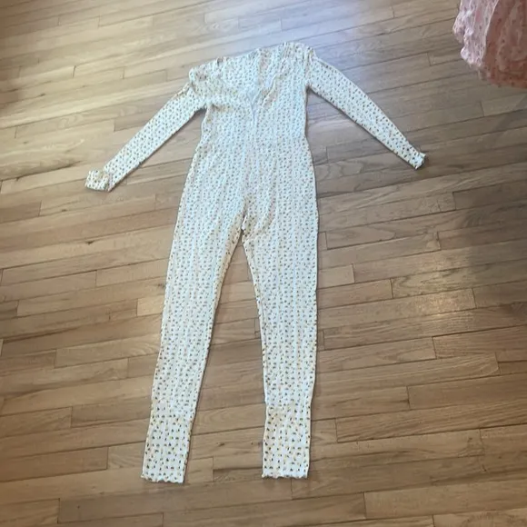 062 Free People Intimately Home Alone Pajamas NWOT Size XS