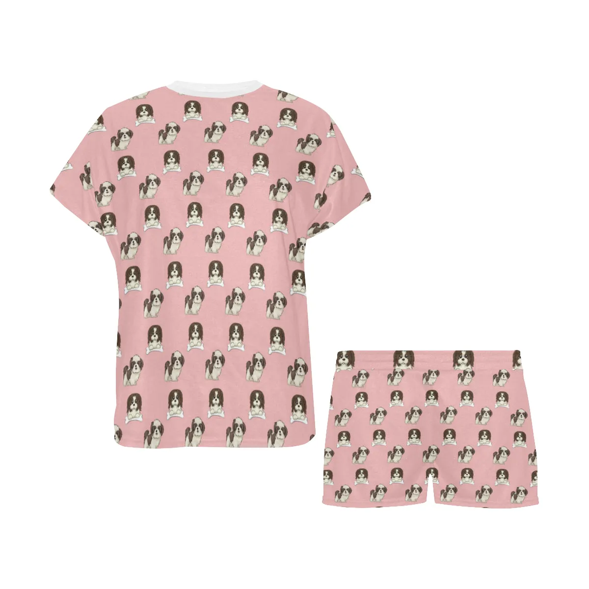 2 Piece Shih Tzu Pj Set - Cartoon