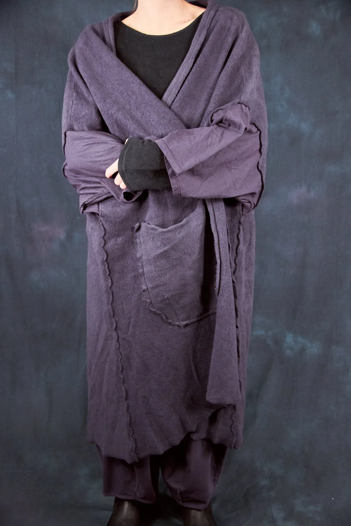 5295 Sherpa Kimono Dulse-U
