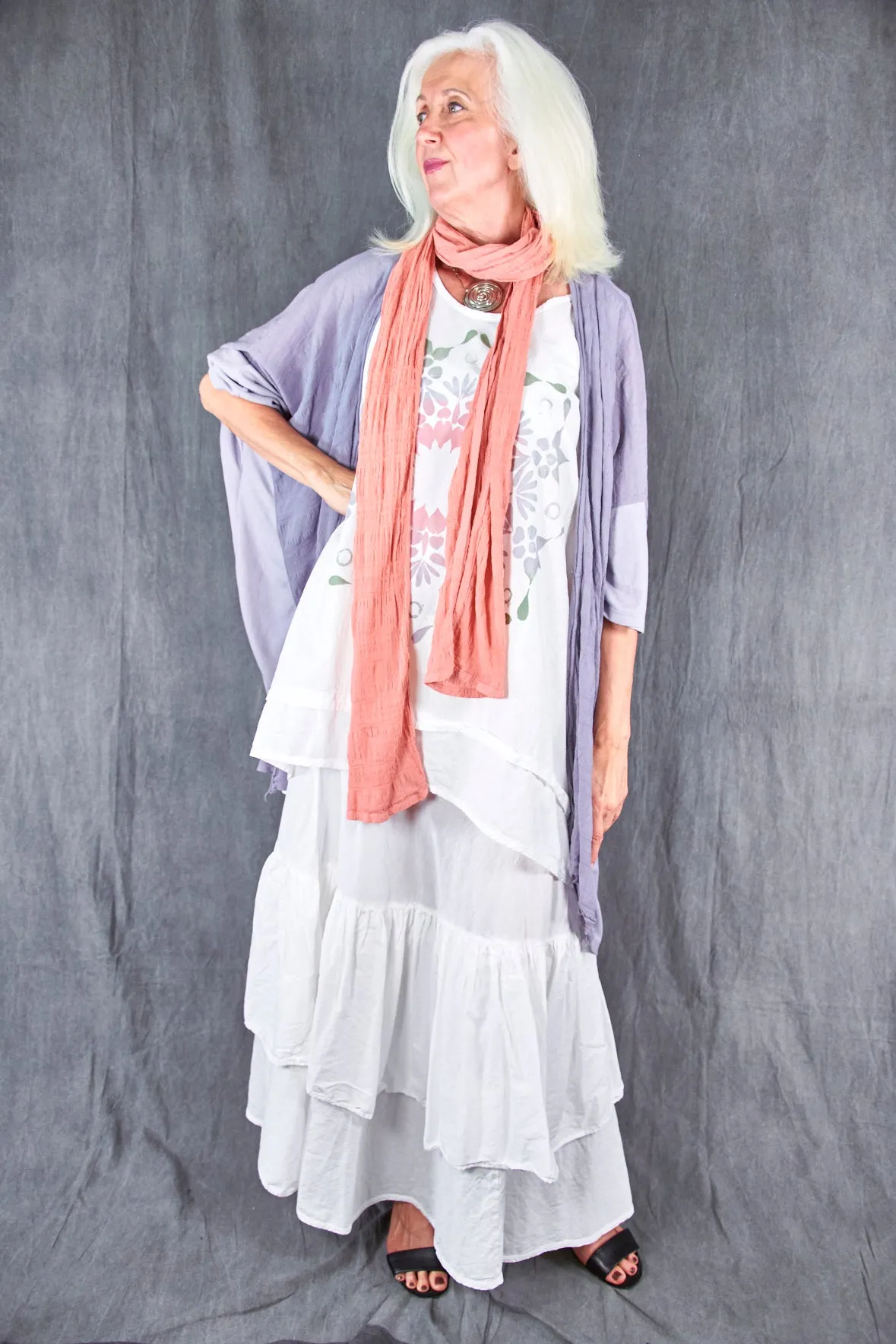 5309 Cabana Breeze Kimono Cardi Amethyst