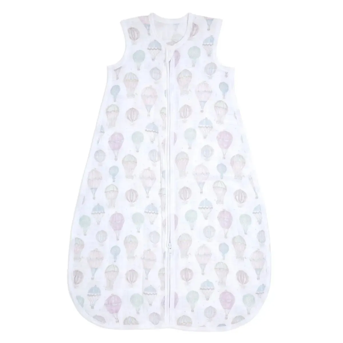 ADEN   ANAIS Organic Cotton Light Sleeping Bag 1.0 Tog - Above the Clouds