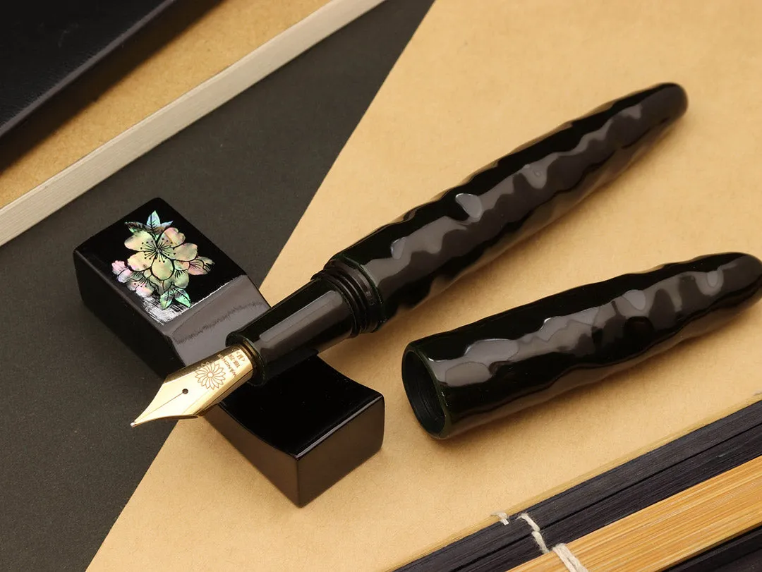 Aizu Urushi - Kikkou-nuri - Midoritamenuri