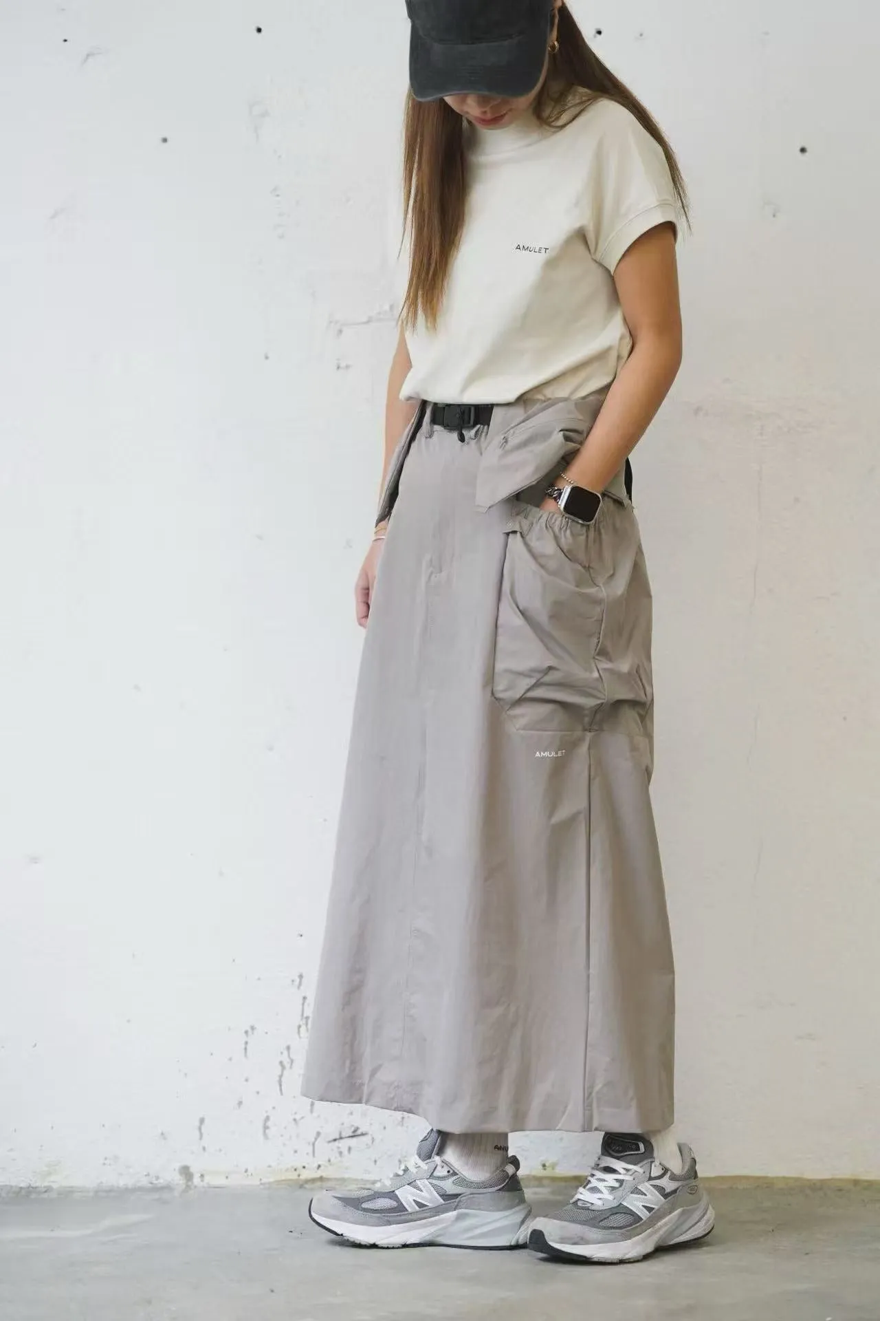 AMULET 25SS BELT SKIRTS