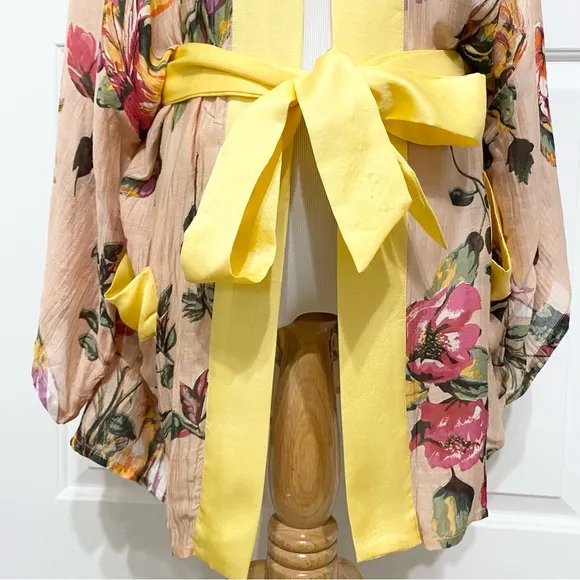 Aratta Silent Journey Floral Kimono Robe