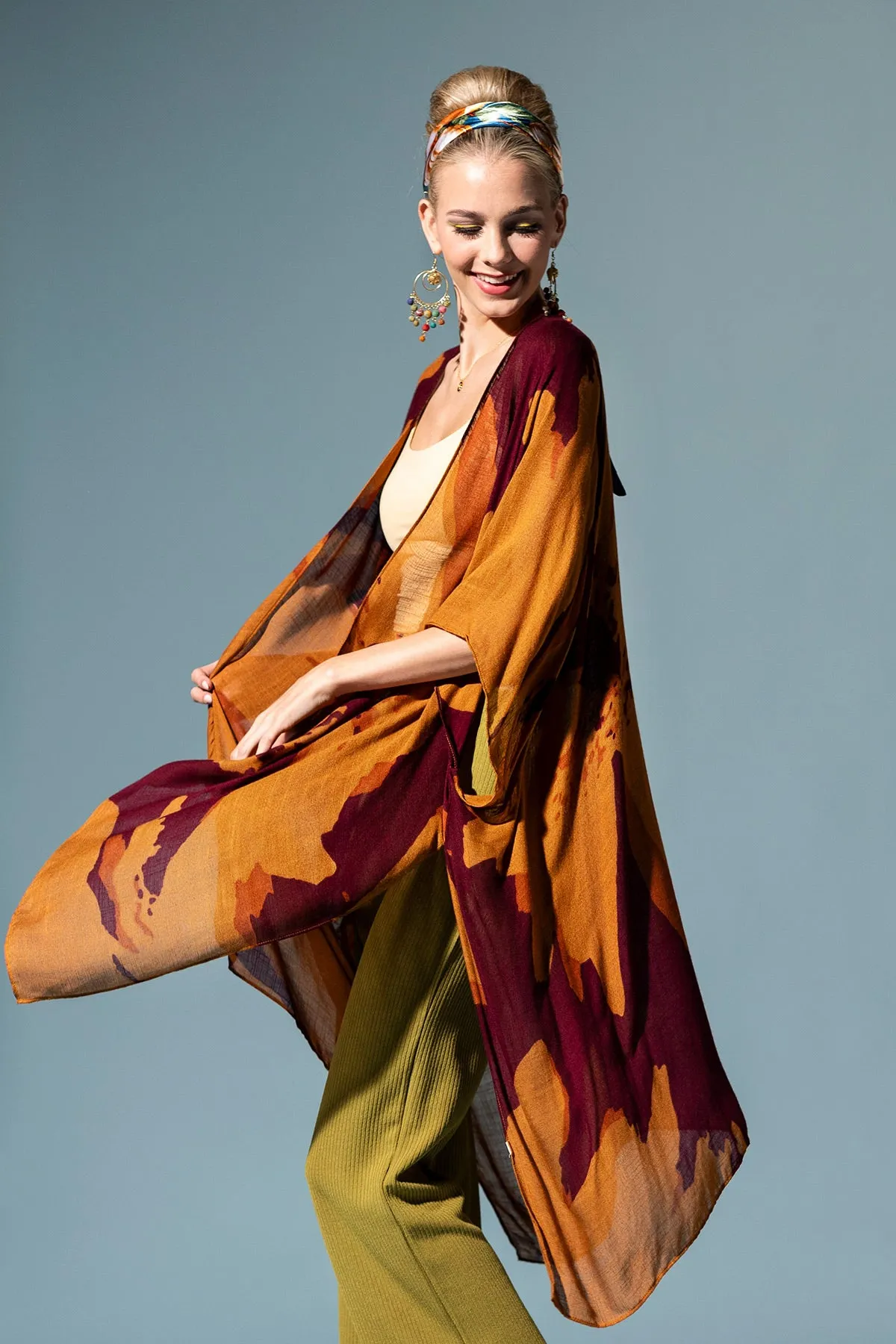 Autumn Harmony Kimono