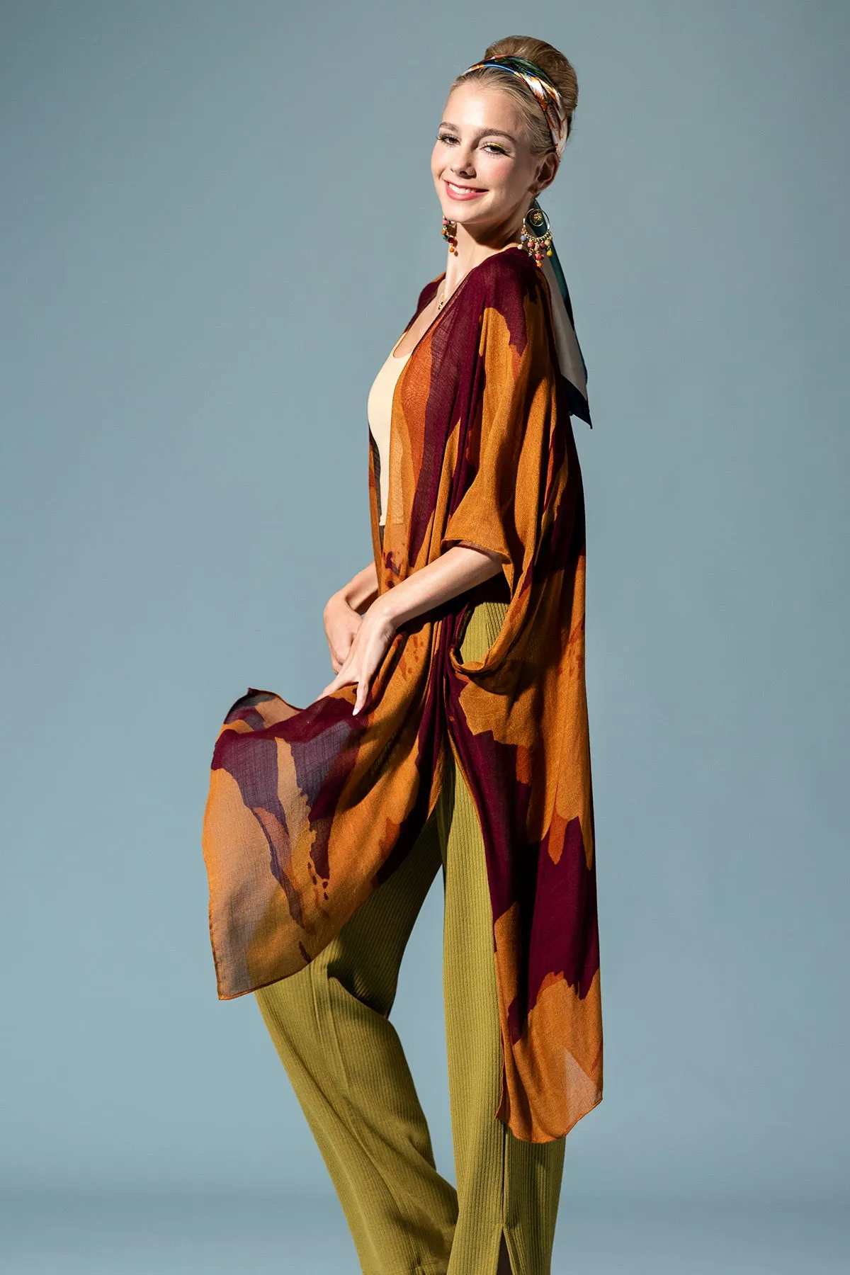 Autumn Harmony Kimono