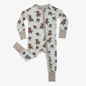 Bamboo Zipper Pajama