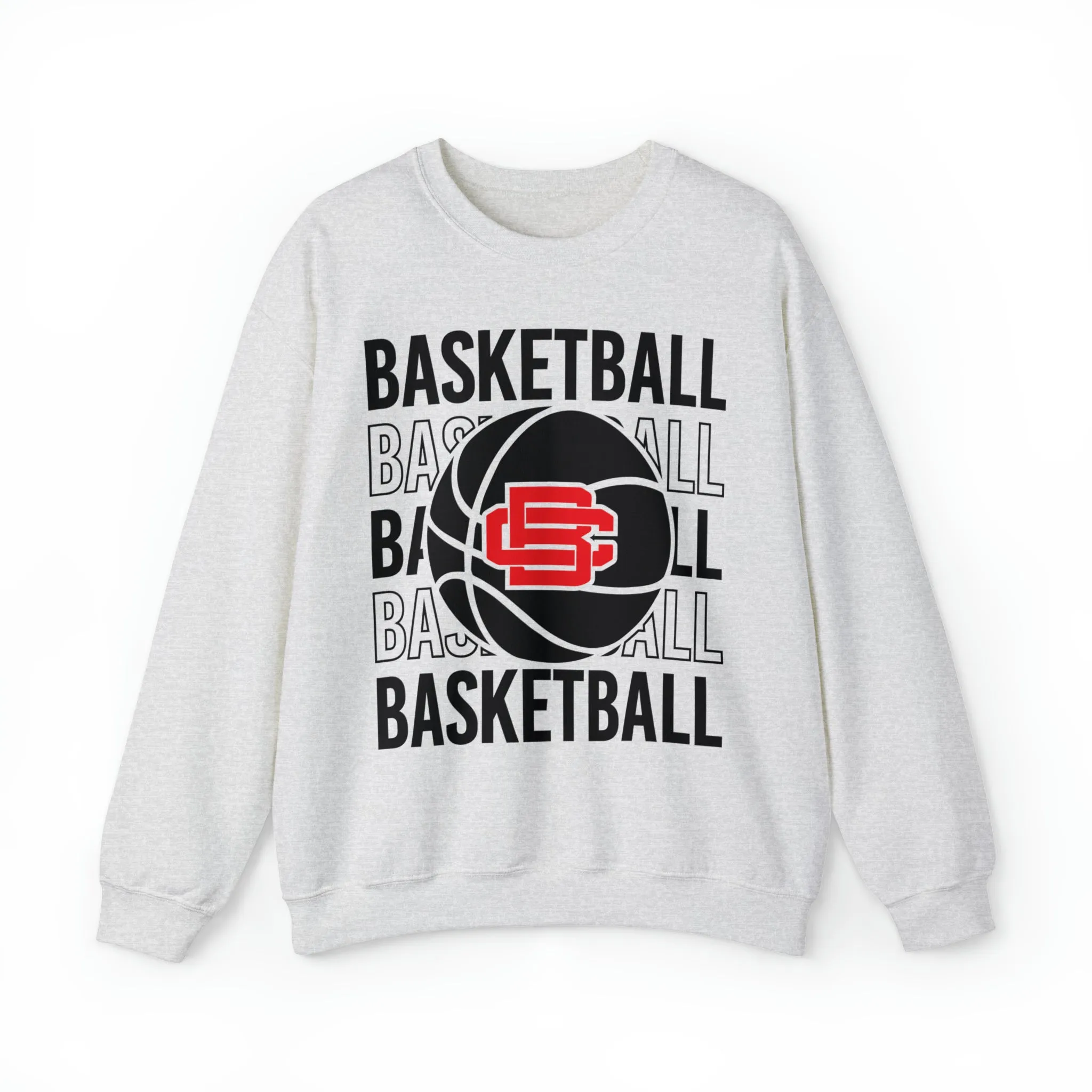BC Braves Basketball Crewneck Sweatshirt