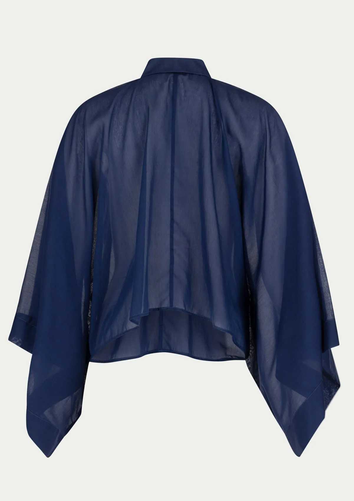 BEACH KIMONO MARINA NAVY BLUE