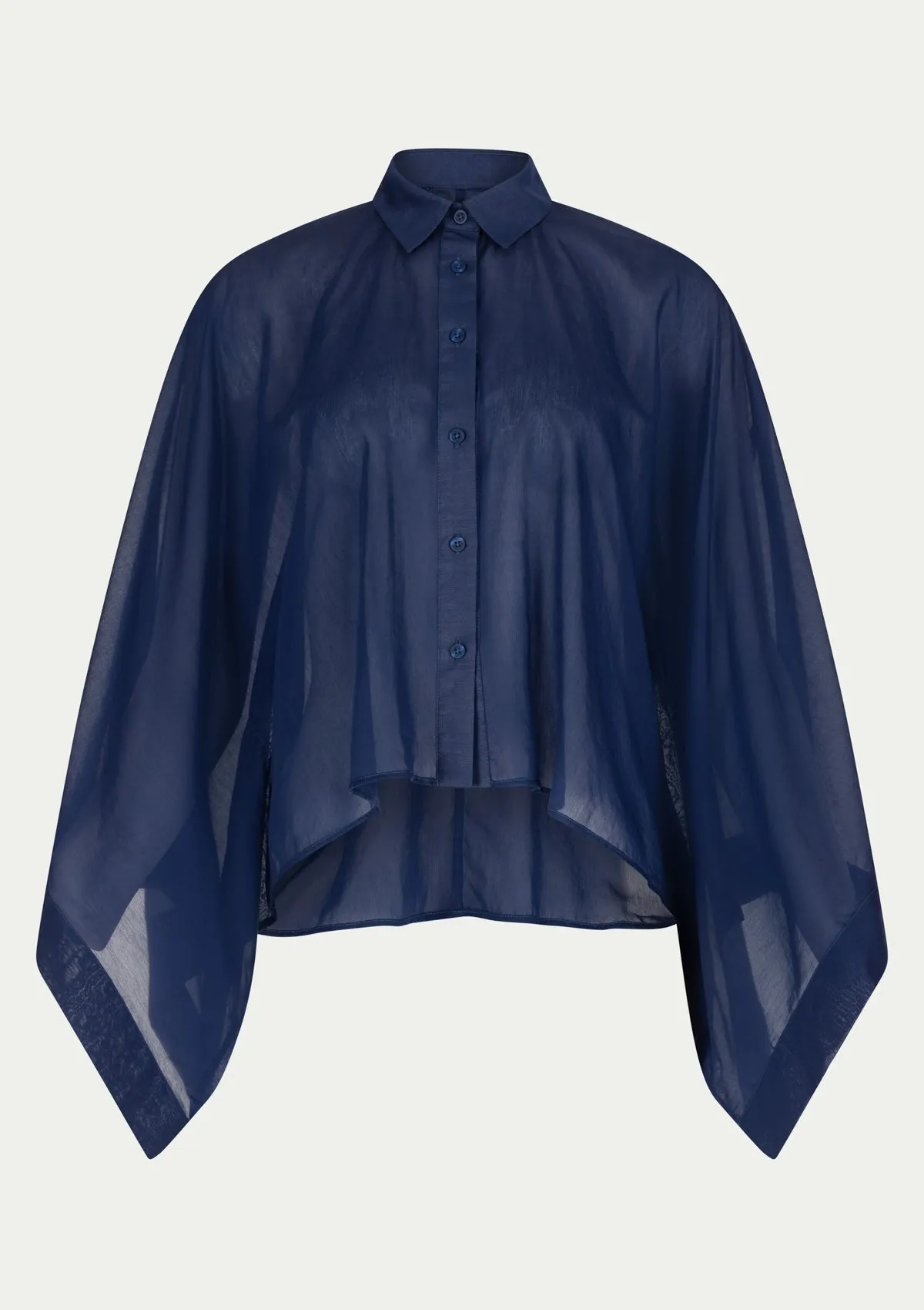 BEACH KIMONO MARINA NAVY BLUE