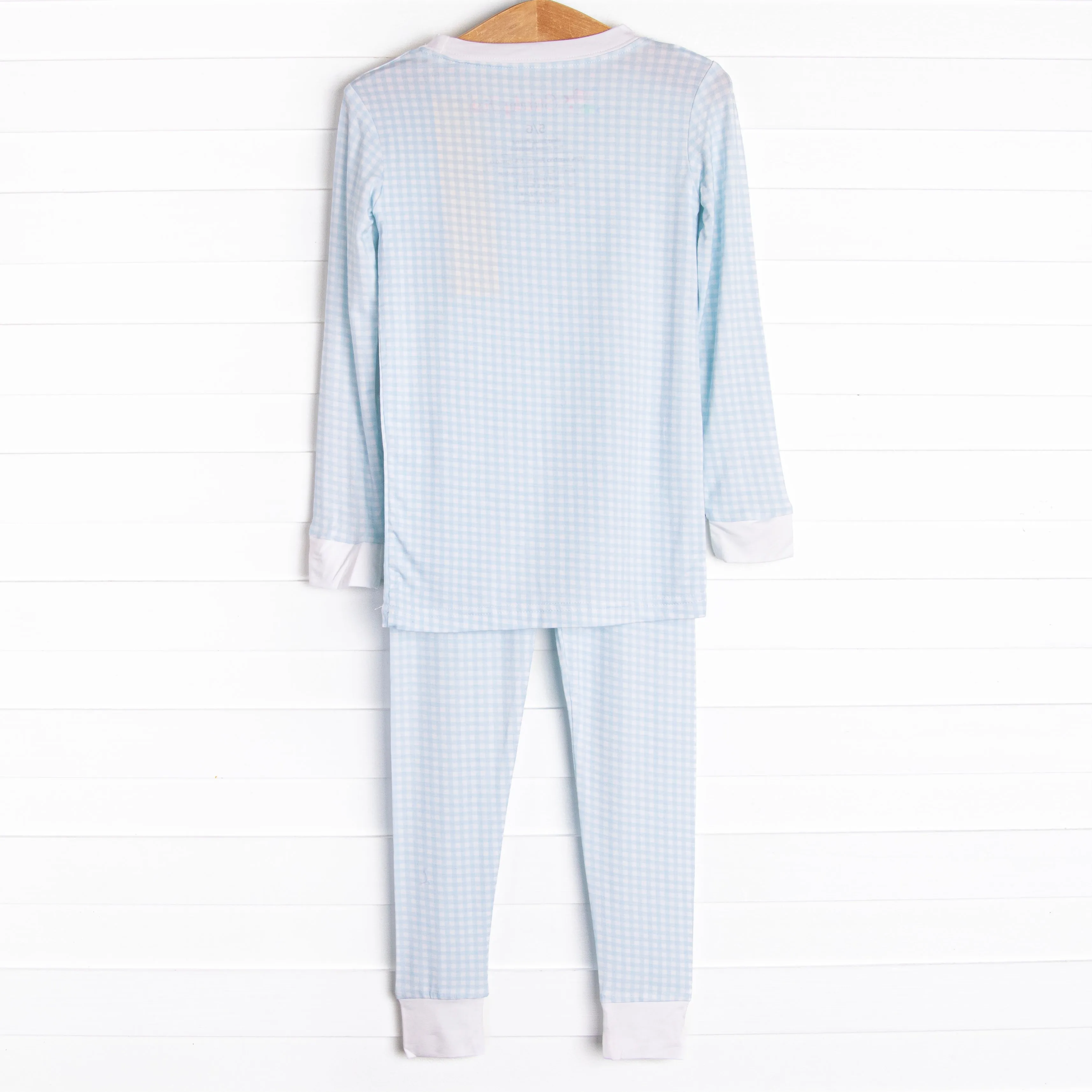 Bedtime Blues Bamboo Pajama Set, Blue