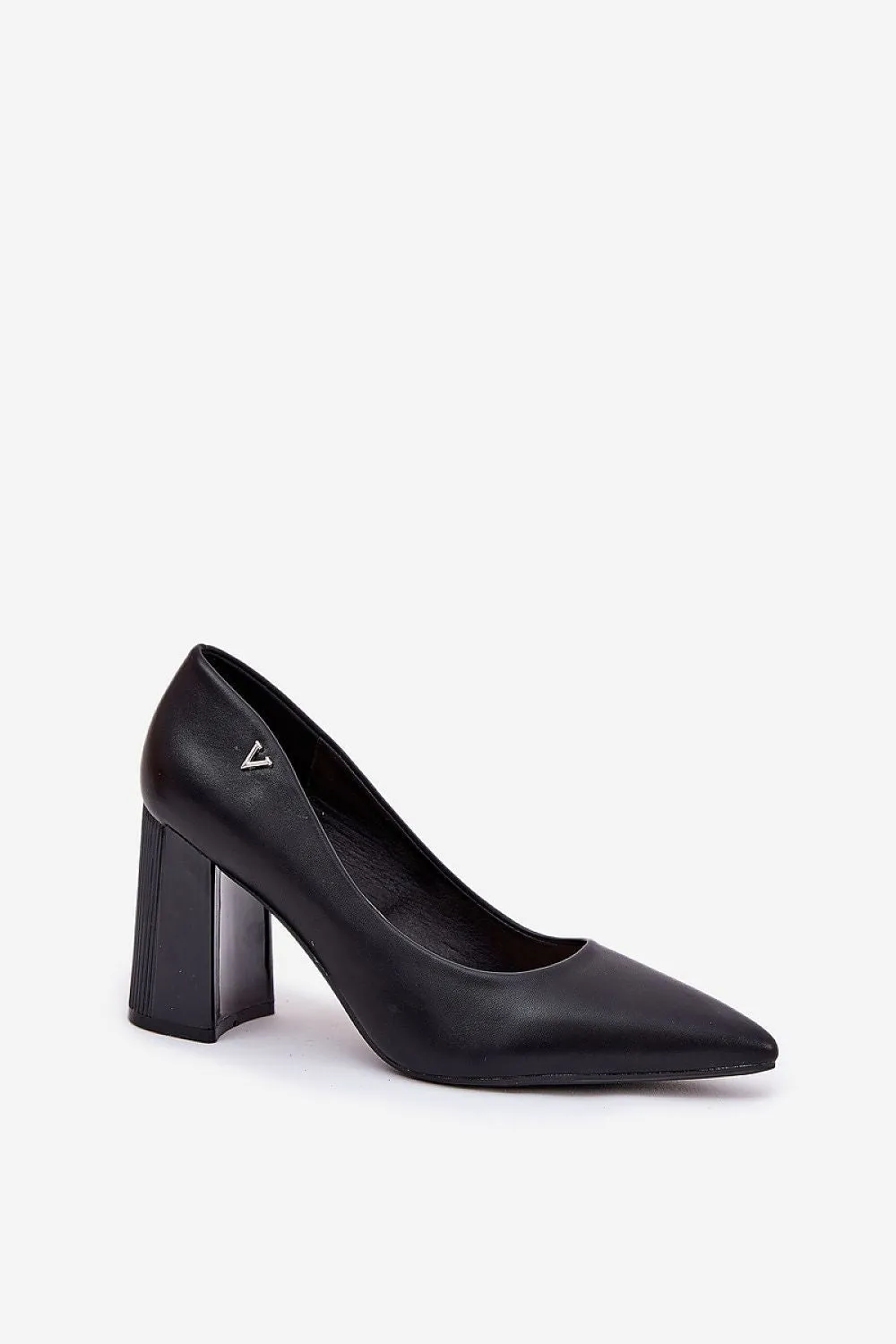 Block heel pumps Step in style
