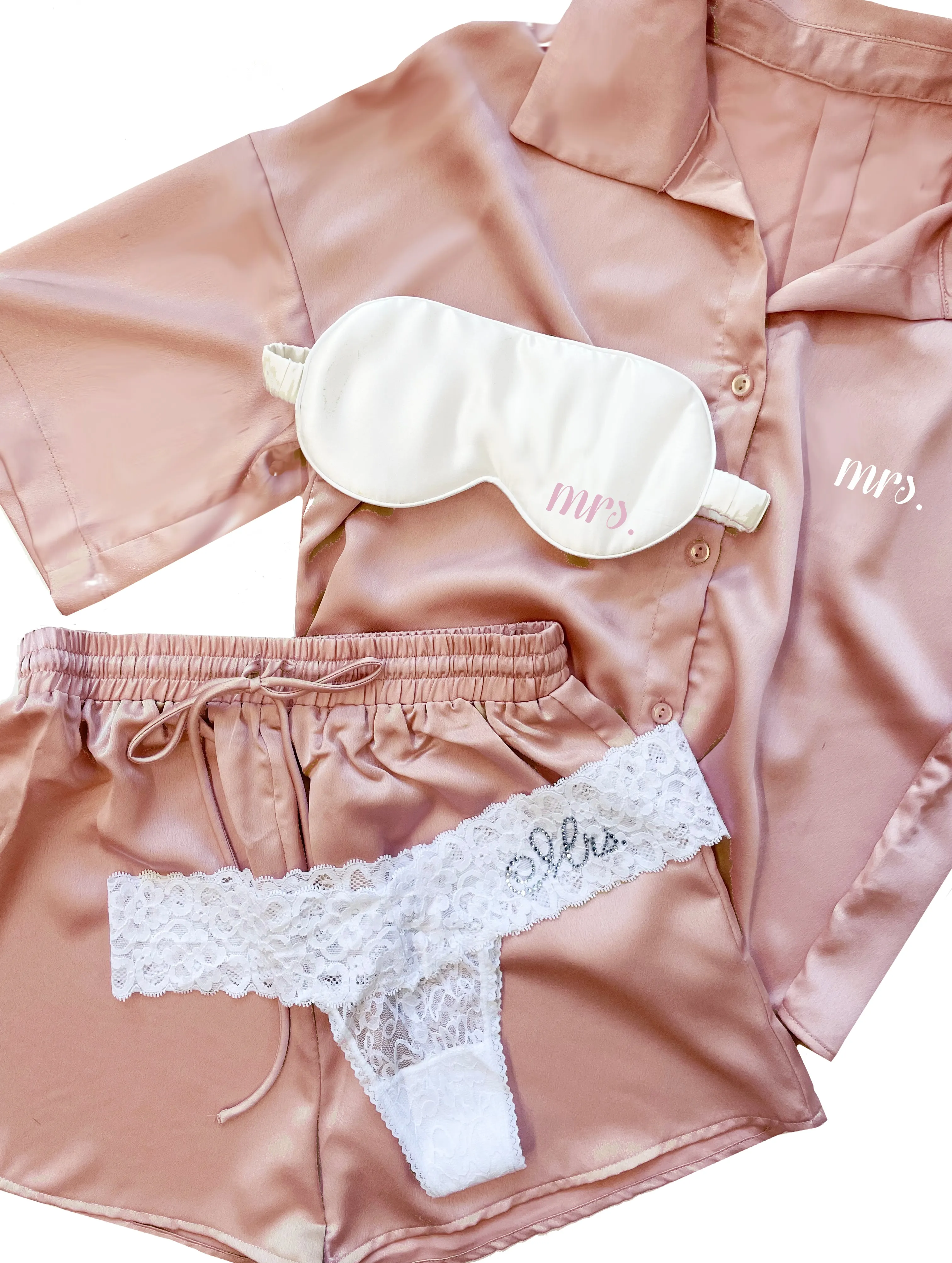 Blushing Bride Champagne Set
