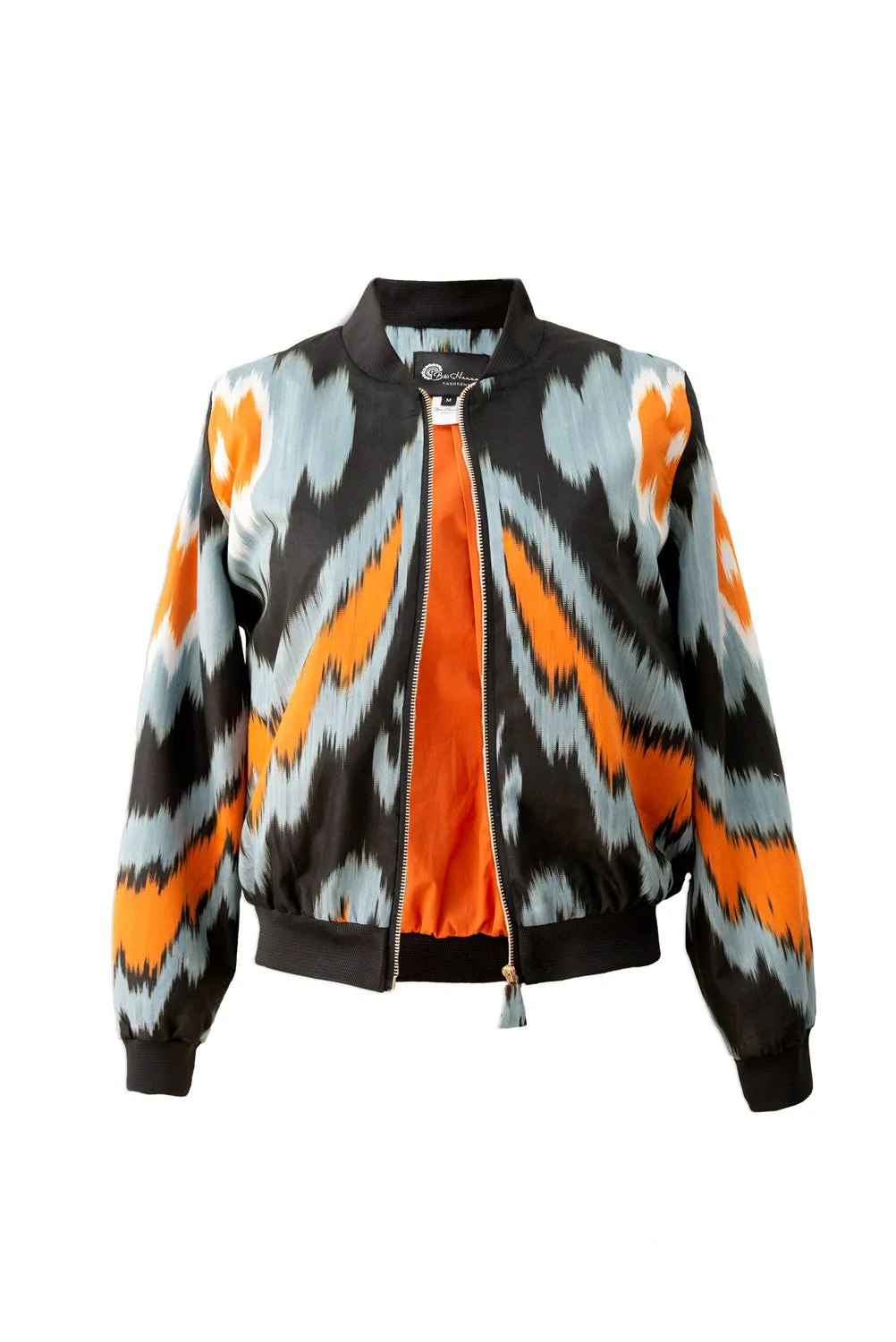 Bomber Cotton Ikat Jacket