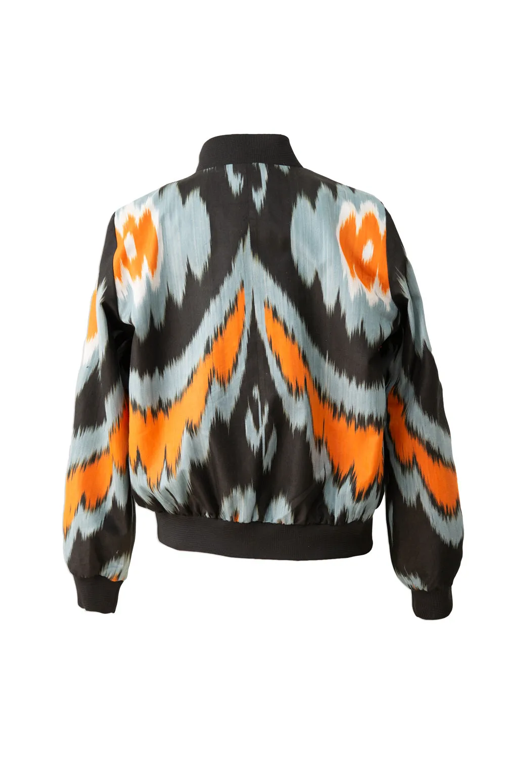 Bomber Cotton Ikat Jacket
