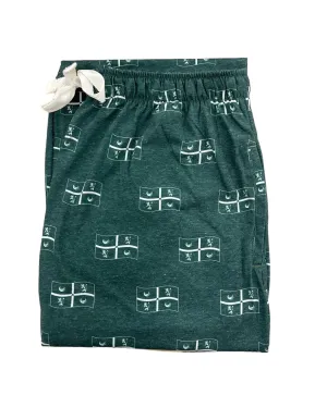Boxercraft Delbarton Flag Pajamas - Green