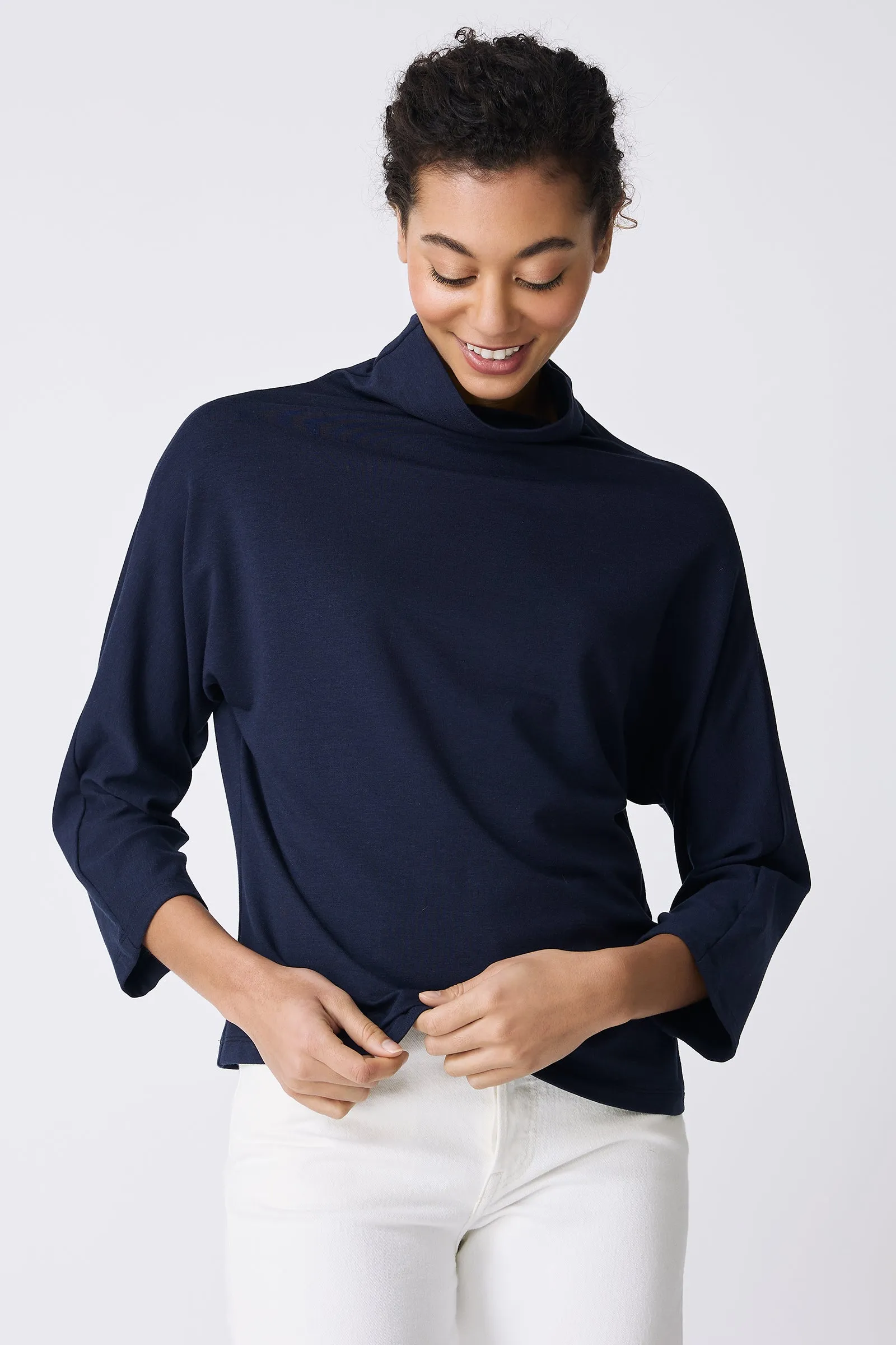 Brigitte Mock Funnel - Navy