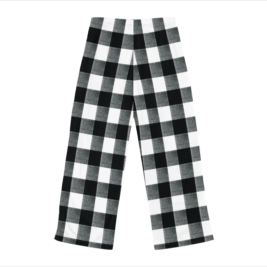 Buffalo Check Women's Jersey Knit Pajama Pants