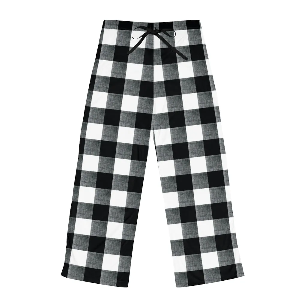 Buffalo Check Women's Jersey Knit Pajama Pants