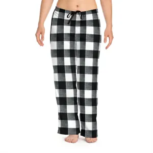 Buffalo Check Women's Jersey Knit Pajama Pants