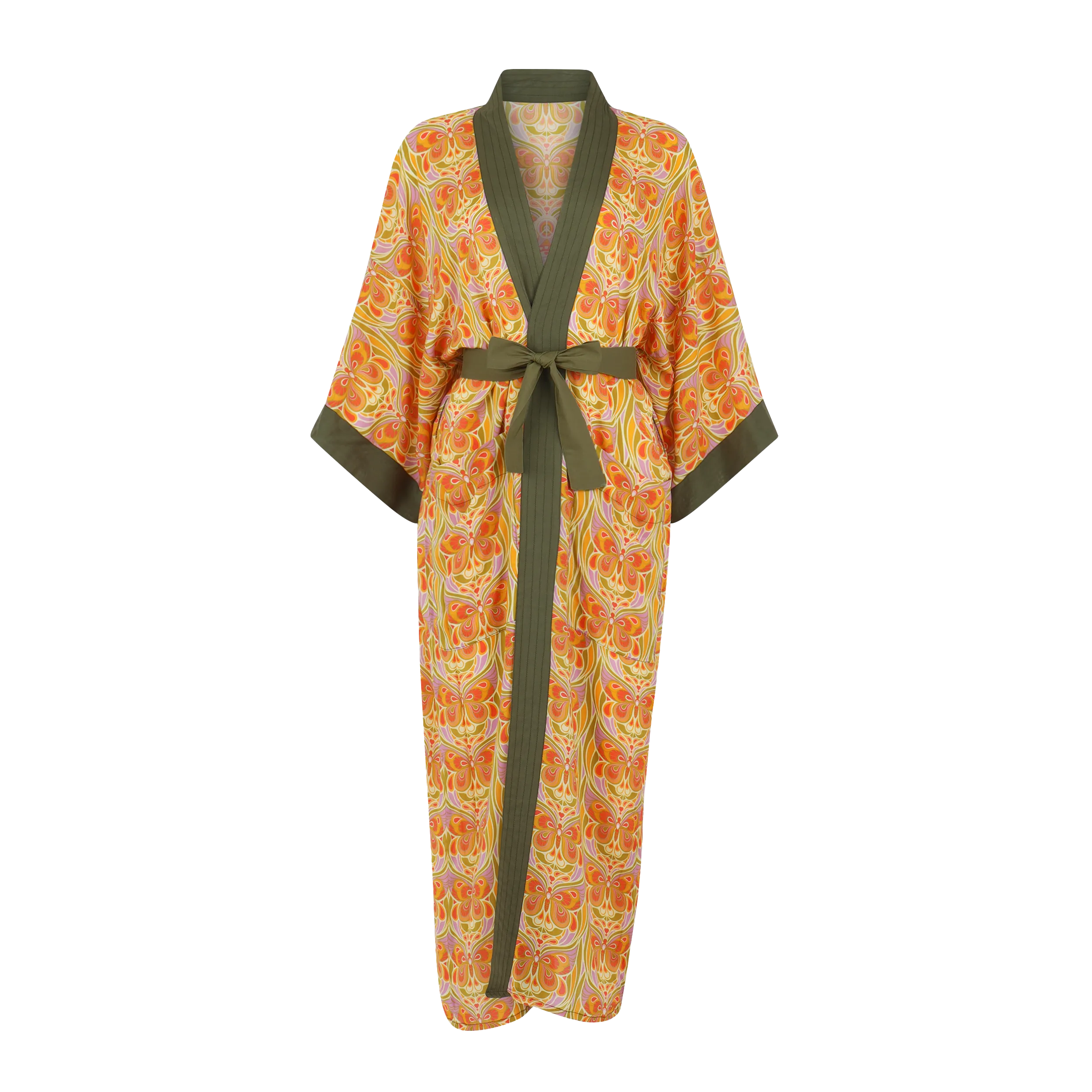 Butterfly Effect Citrus Duster Robe