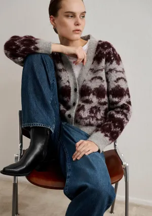 Buttoned Beige Hırka