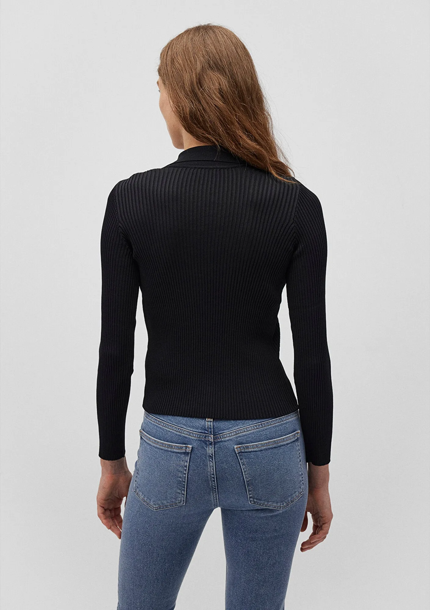Buttoned Black Hırka