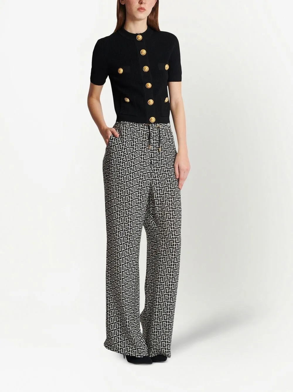 Buttoned cardigan