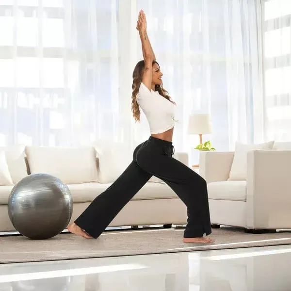 Buy Two For Vip shipping - Women's Wide Leg Casual Loose Yoga Sweatpants