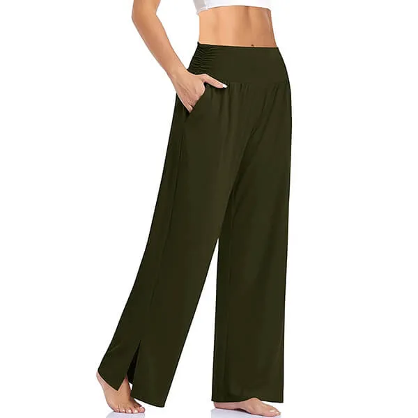 Buy Two For Vip shipping - Women's Wide Leg Casual Loose Yoga Sweatpants