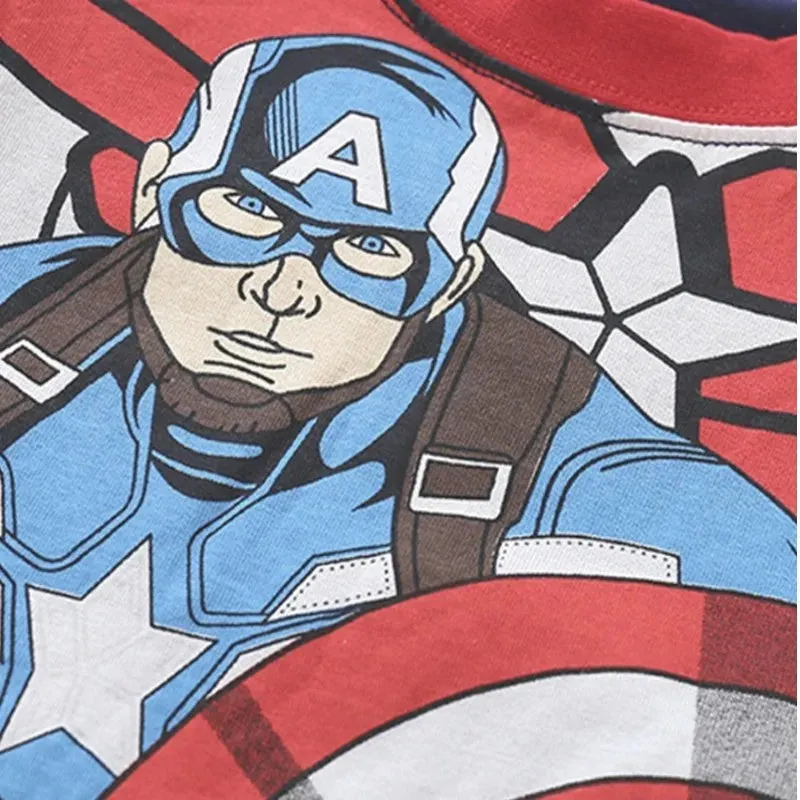 Captain America Long Sleeve Pajama