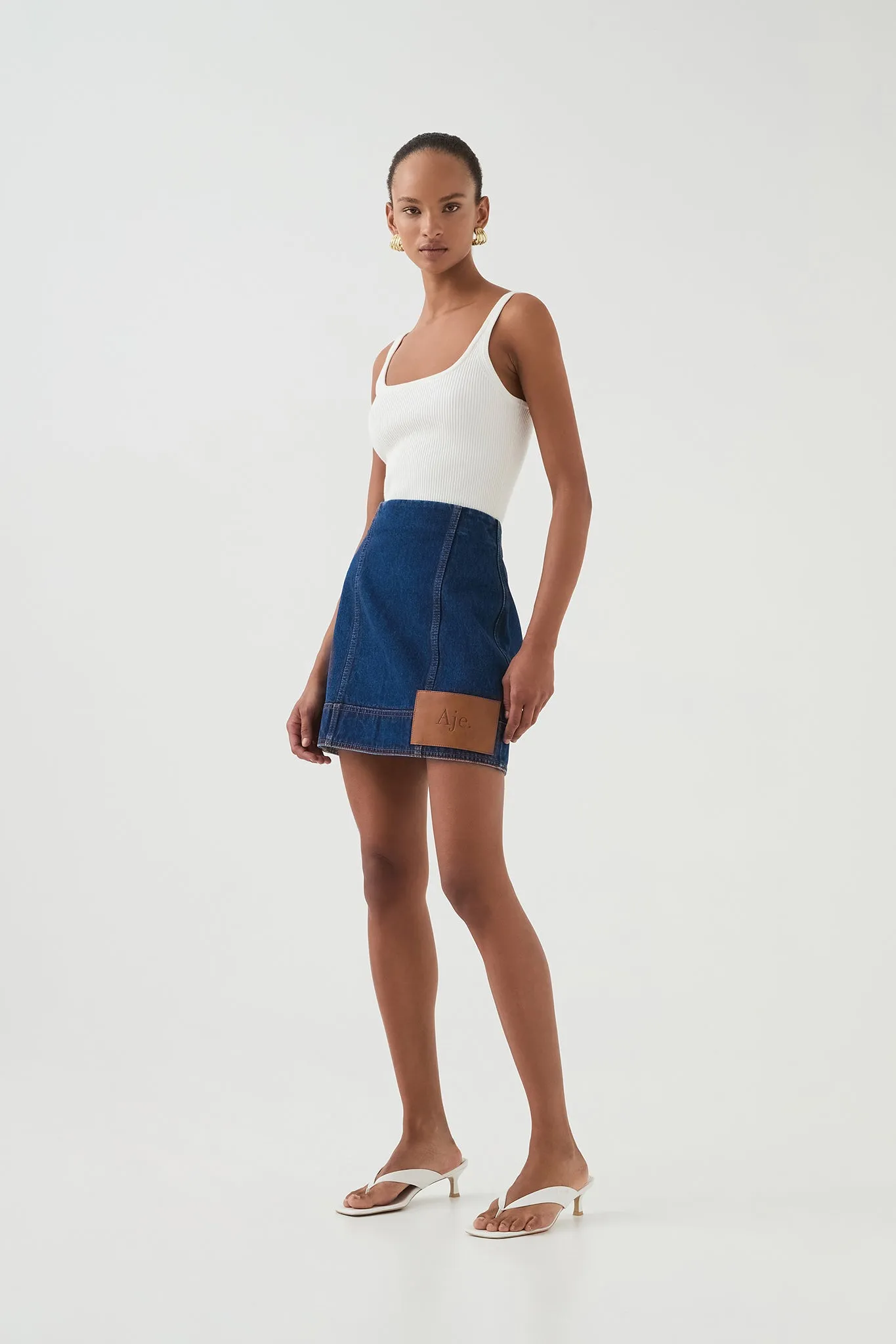 Carmen Denim Mini Skirt