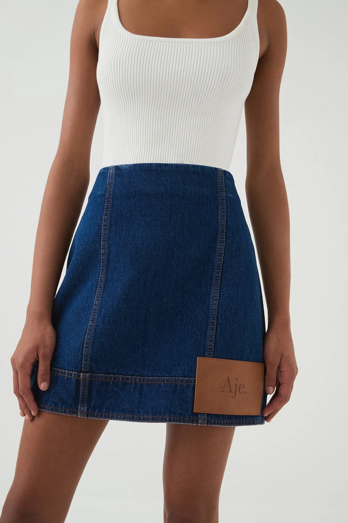 Carmen Denim Mini Skirt