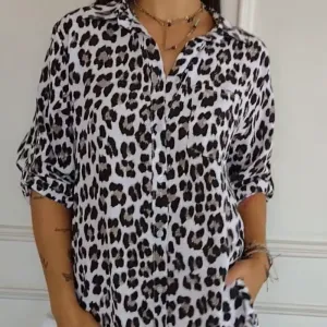 Carmila | Stylish Leopard Print Blouse