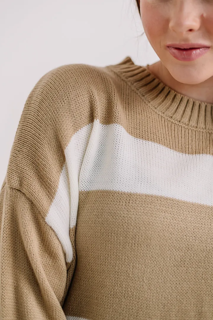 Checkmate Combo Knit Sweater