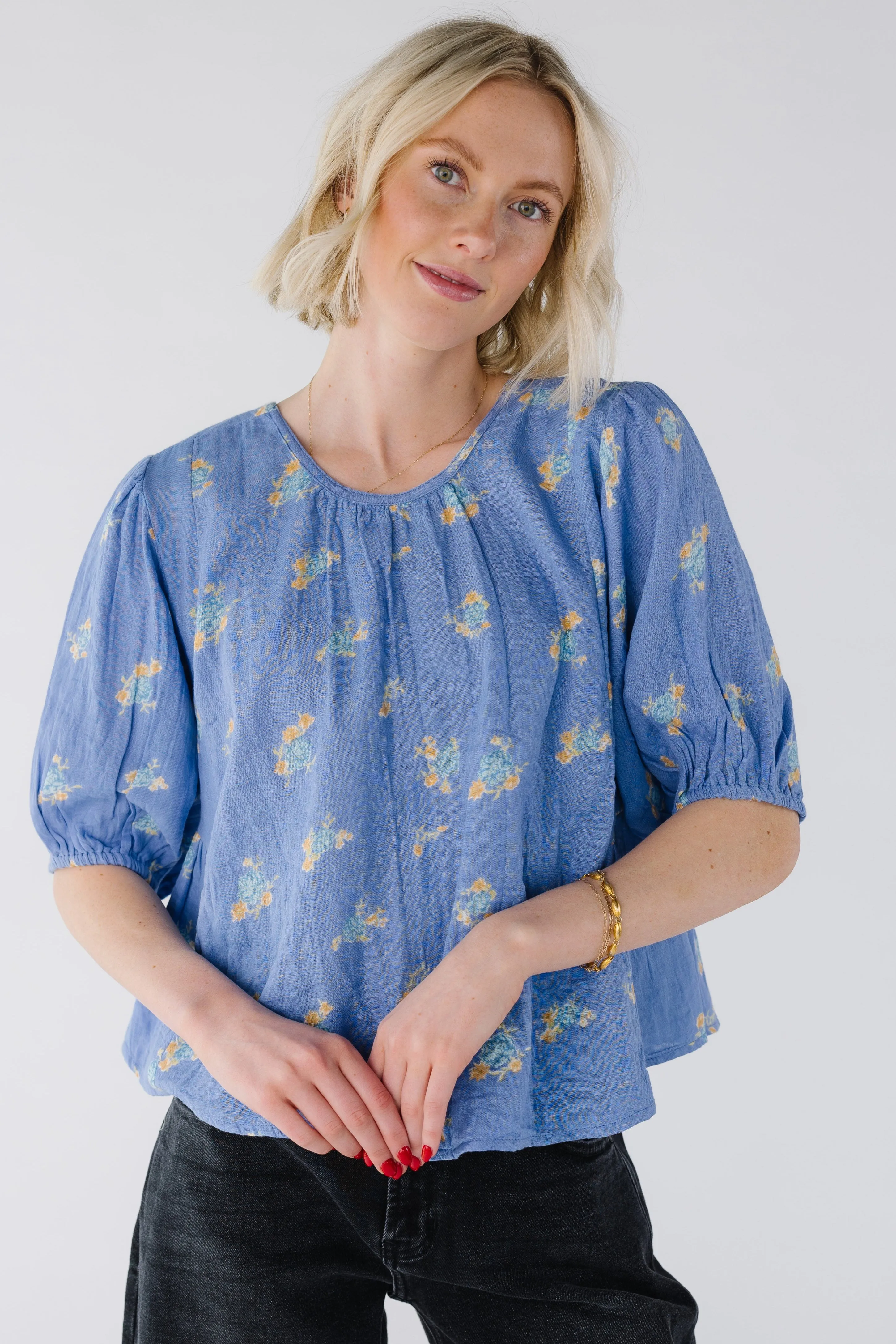 Citrus Venice Tie Top