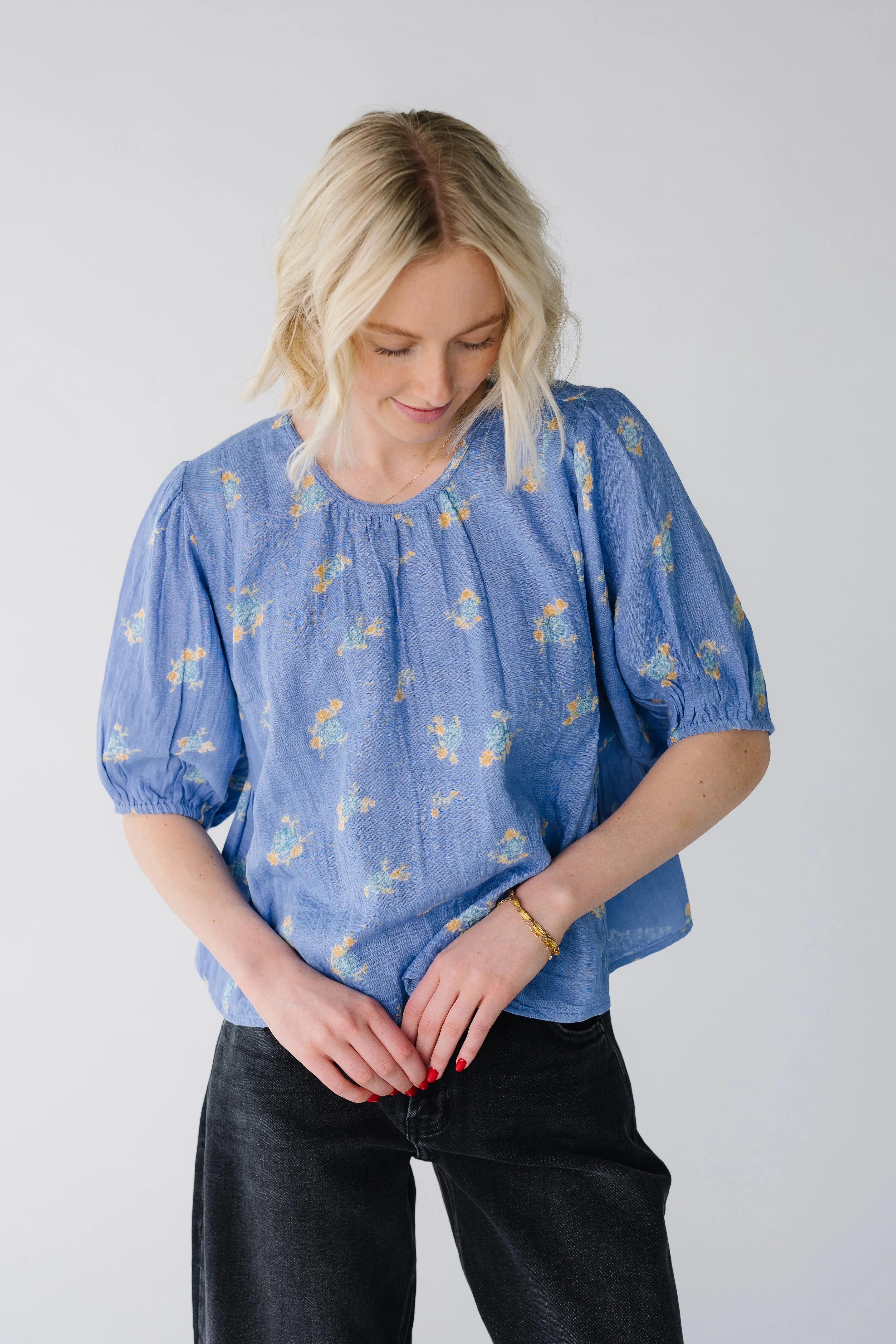 Citrus Venice Tie Top