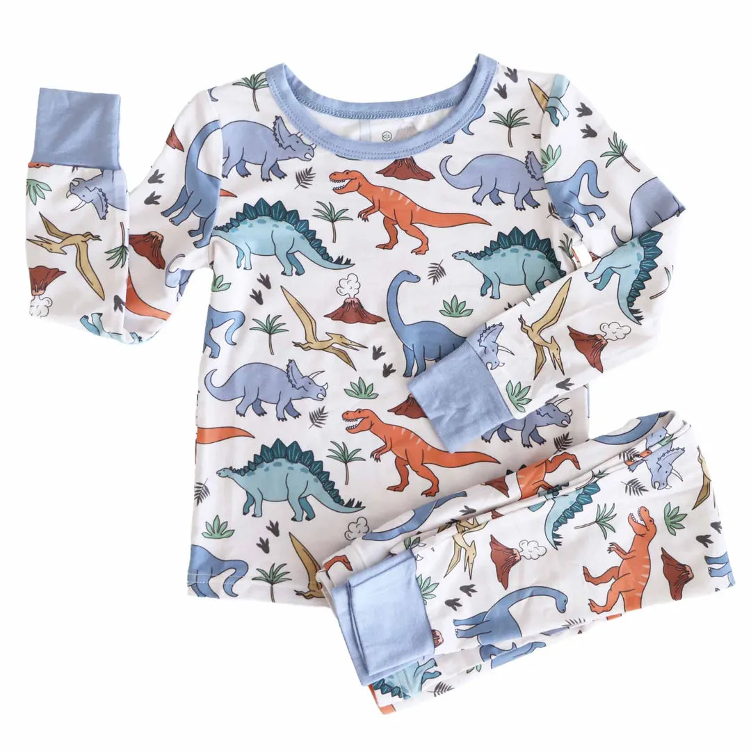 CL Two Piece Pajama Set | Dino Dude