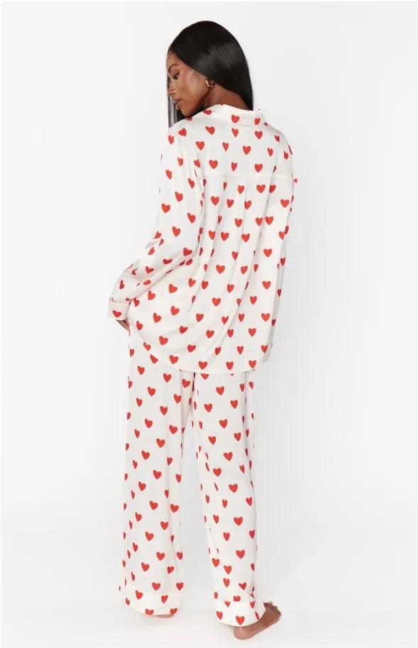 Classic PJ Set Queen of Hearts