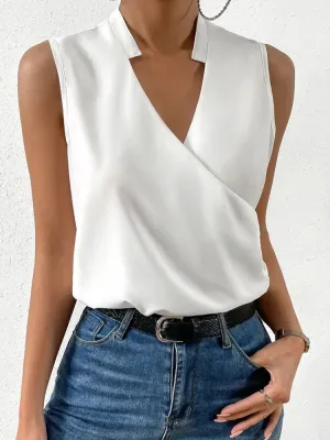 Céleste – Luxurious Women's Sleeveless Shirt