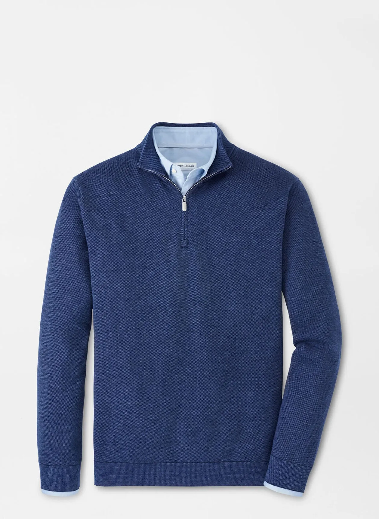 Coolspun Birdseye Quarter-Zip Sweater