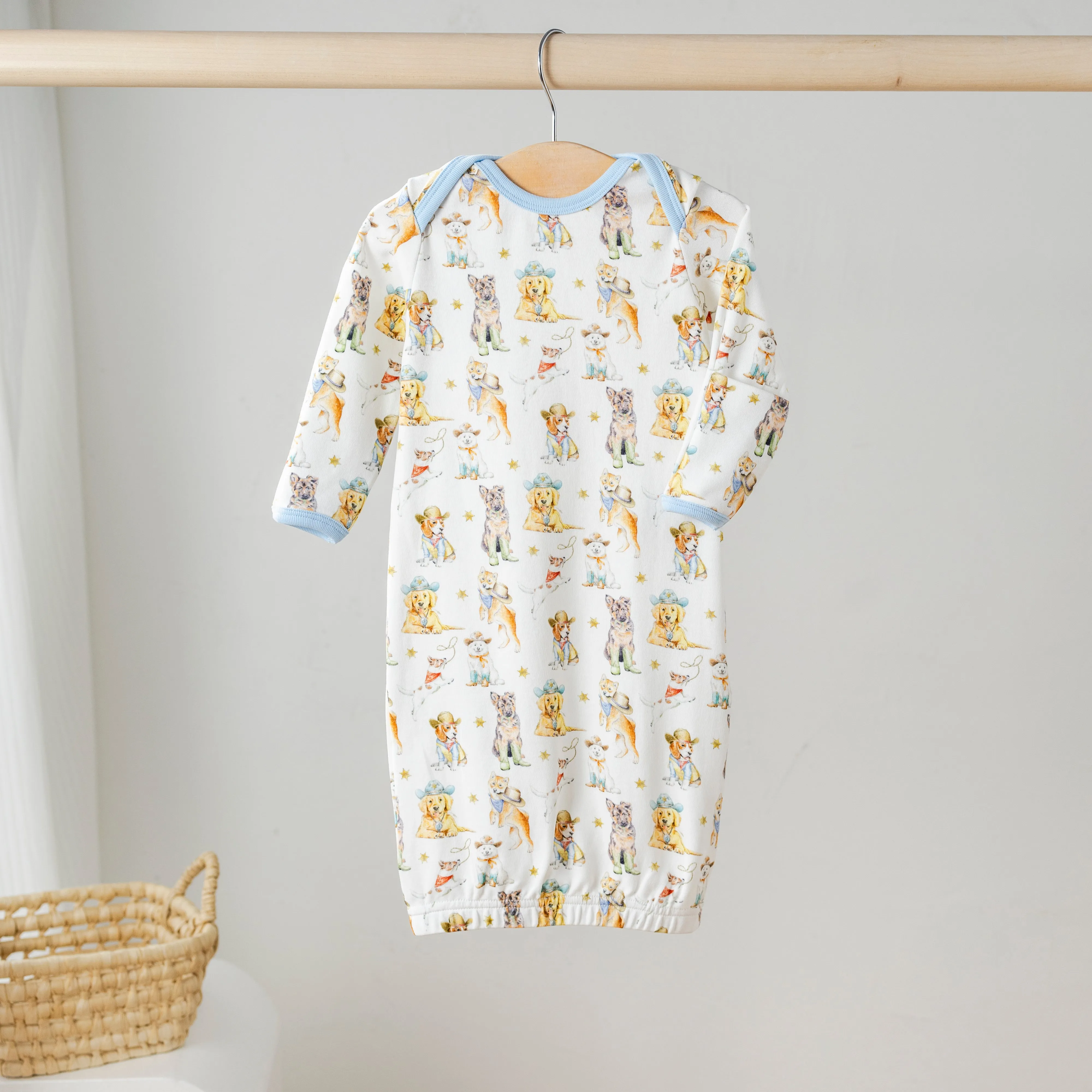 Cowboy Pups Organic Cotton Pajama Set