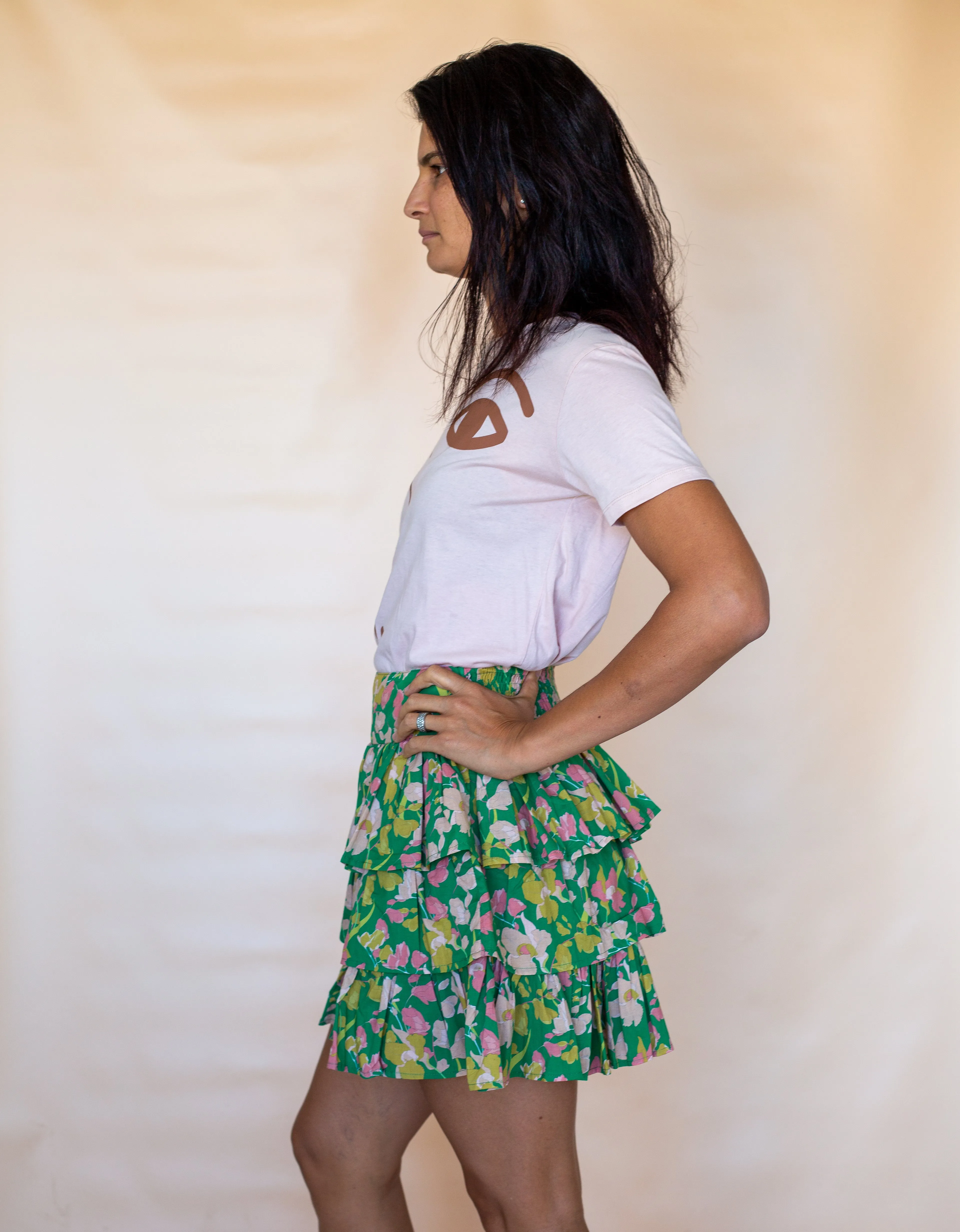 Dannii Skirt - Eden Print