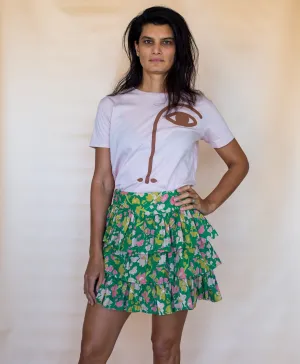 Dannii Skirt - Eden Print