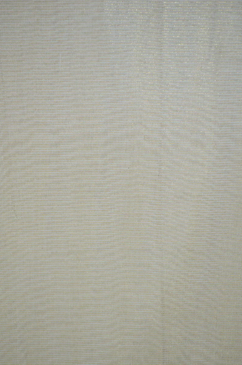 Dyeable Mercerized Cotton Golden Horizontal Lined Fabric
