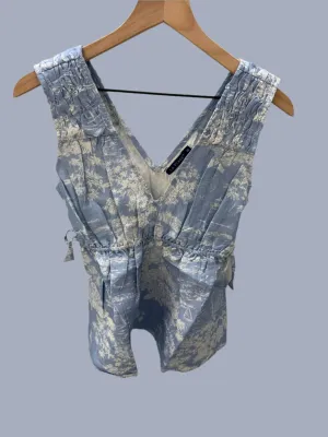 Eastside Sky Toile Top