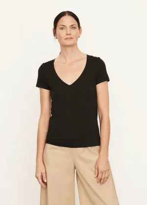 Essential V Neck (Black)