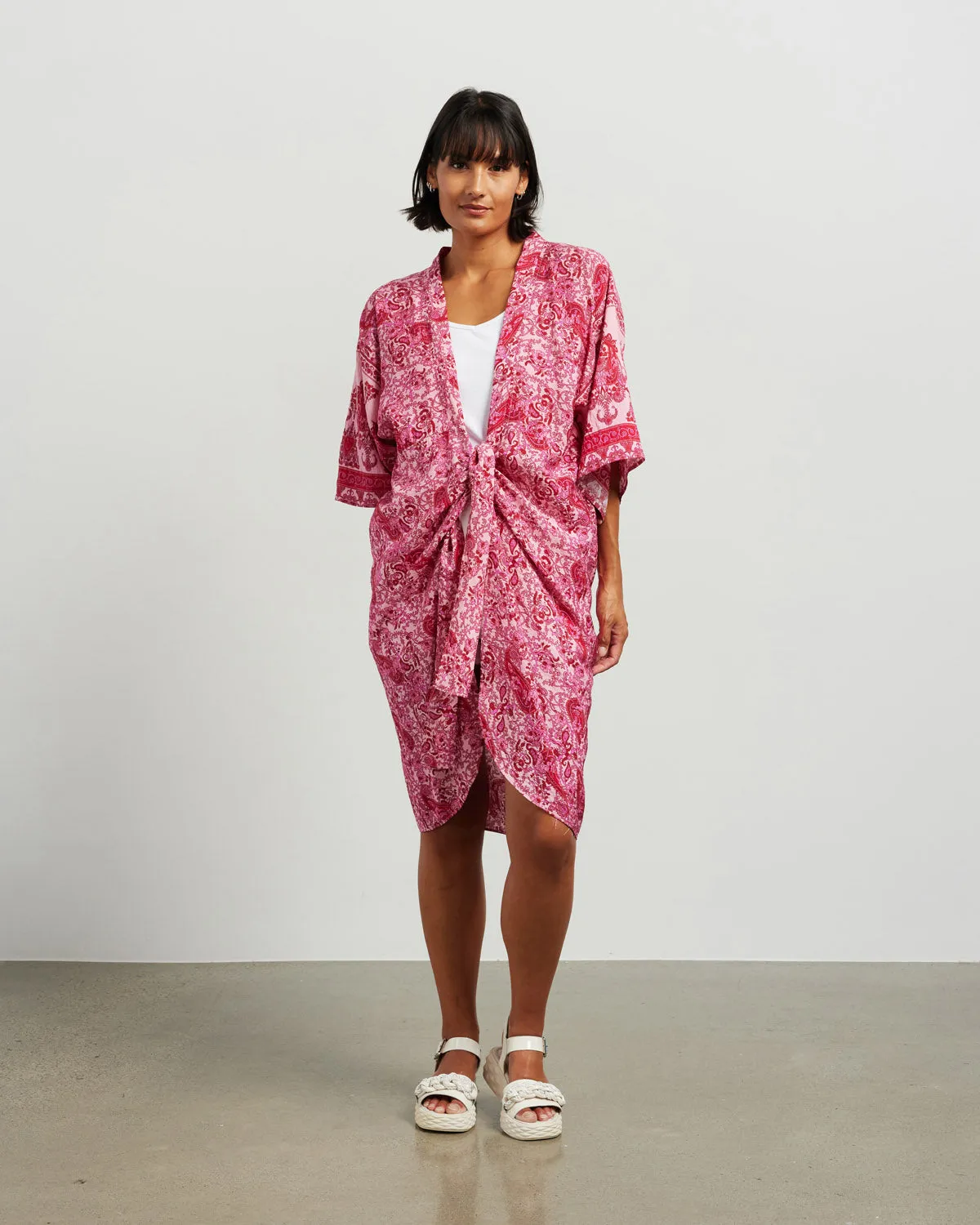 et alia Cleo Kimono - Ambrosia Print