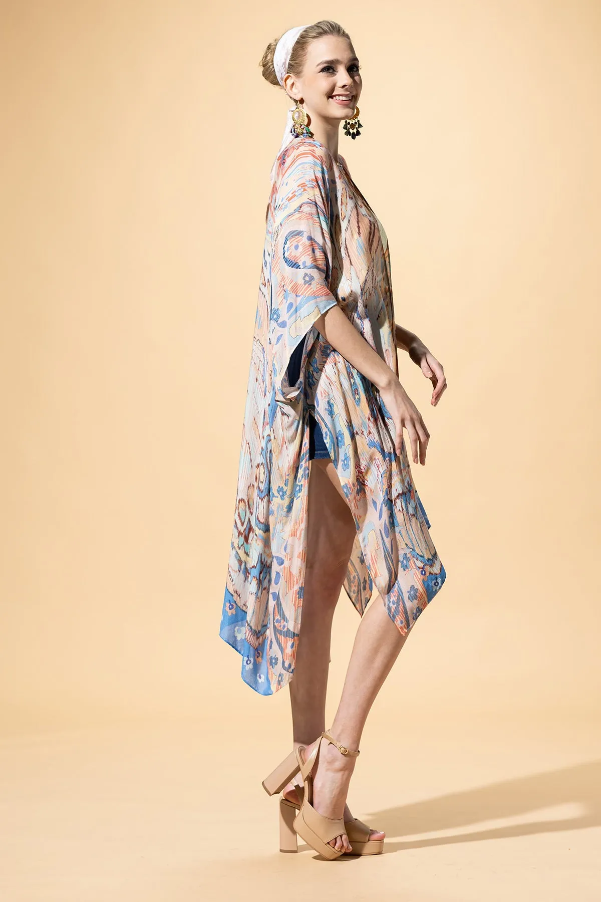 Ethereal Butterfly Boho Kimono